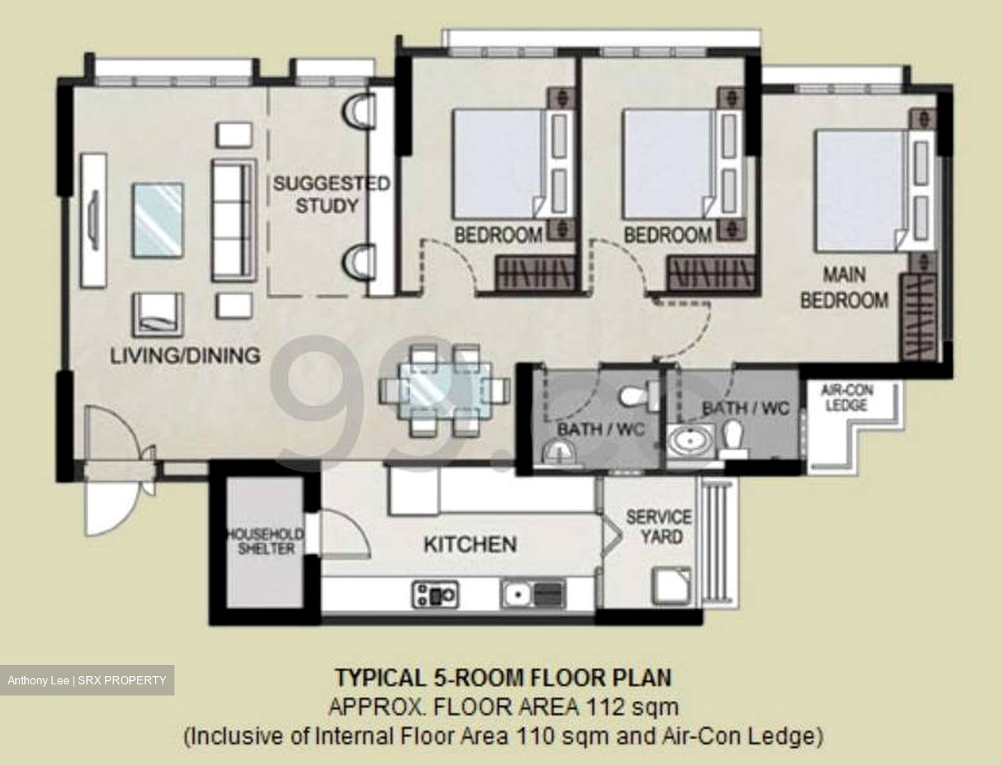 Blk 807B Keat Hong Axis (Choa Chu Kang), HDB 5 Rooms #471118241